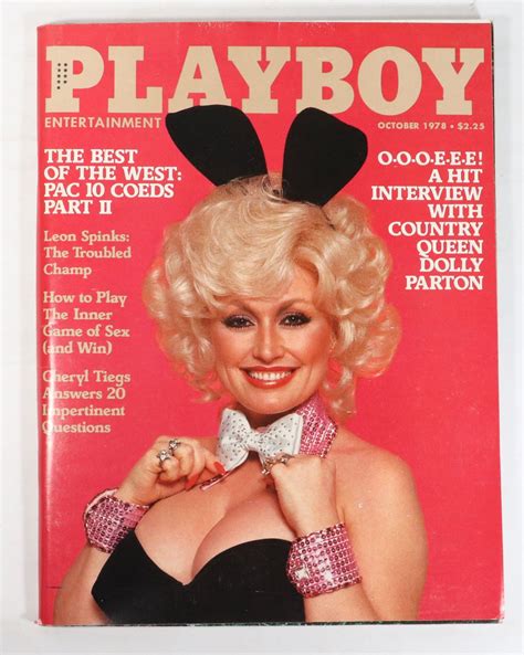 PLAYBOY MAGAZINE OCTOBER 1978 DOLLY PARTON COVER