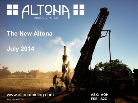 altona mining asxaoh investor  july
