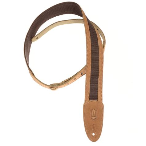 levys   designer series cottonsuede guitar strap honey