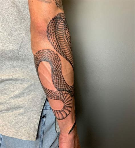 king cobra tattoo sleeve