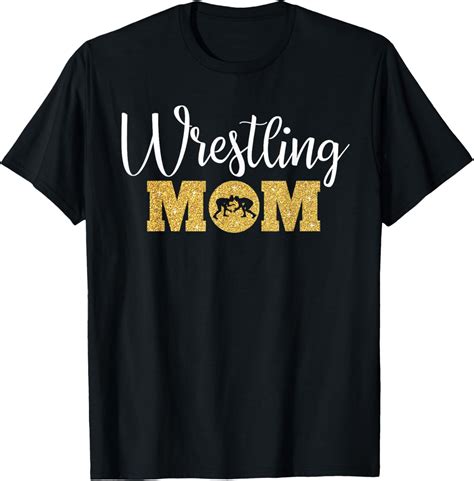 Amazon.com: Wrestling Mom Funny Wrestling Gift for Women Wrestler Mom T