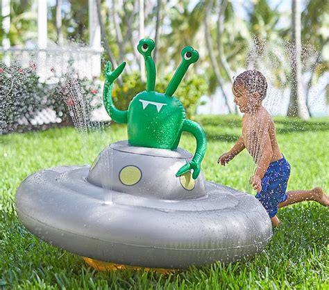 7 crazy lawn sprinklers that will get your kids outside all summer long.