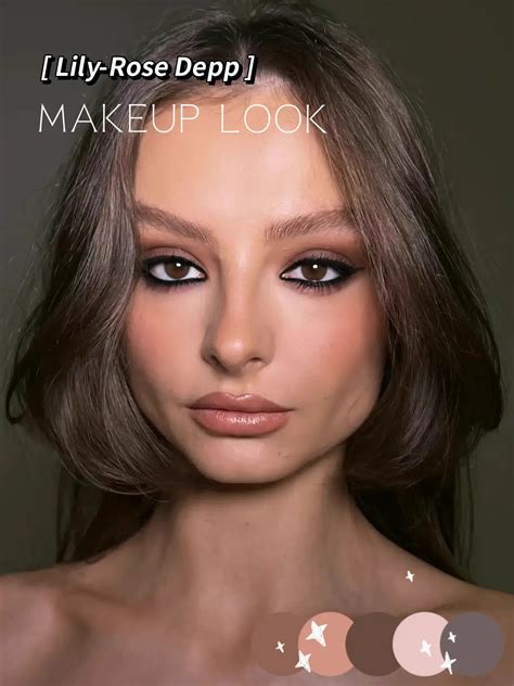 lily rose depp inspired makeup  gallery posted
