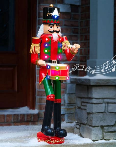 The 4 Foot Lighted Musical Animated Nutcracker | Christmas