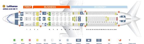 7 Images Airbus Industrie A330 300 Lufthansa Seat Map And Review - Alqu ... 