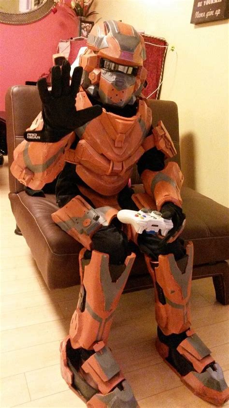 Warrior Armor - Halo 4 Cosplay | Jefe maestro, John 117, Halo