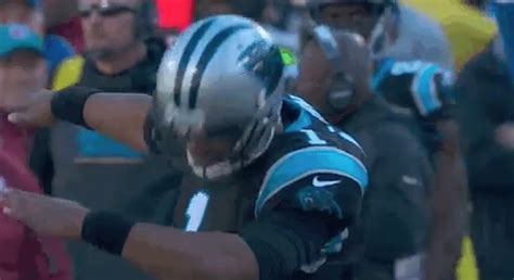cam newton  signature dab  running    video