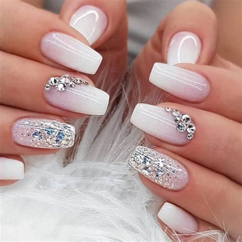 Unha De Noiva Em Gel - 60 Ideias de Unhas de Noiva em Gel que Duram do Altar à Lua de Mel
