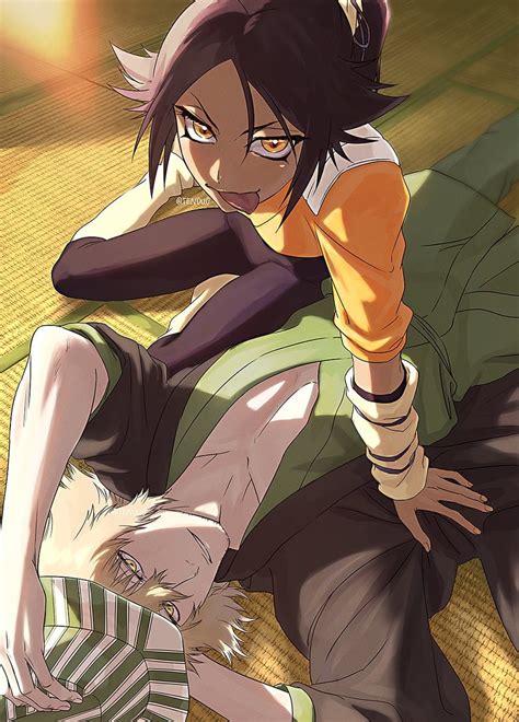 Yoruichi And Urahara {EDIT} Urahara And Yoruichi (Bleach)