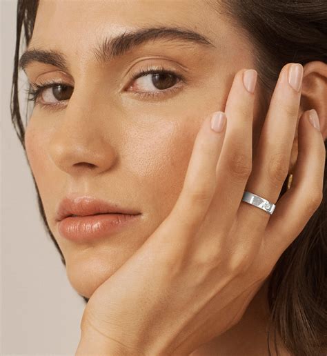 Diamond Essential Band Ring in Sterling Silver and Diamond | Jewellery