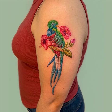 An Artist Creates Vibrant Embroidered Tattoos, and They’re a Real Feast ...