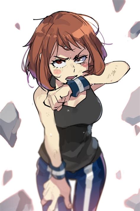 uraraka ochako (boku no hero academia) drawn by jinno_(megacake) | Danbooru