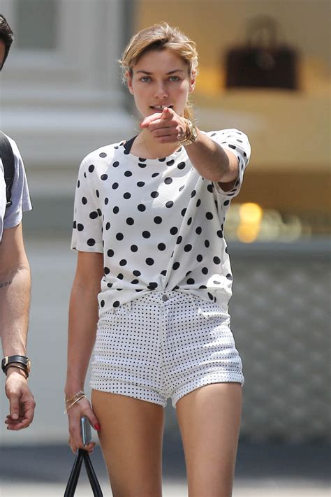 JESSICA HART in Shorts Out and About in New York 05/28/2015 – HawtCelebs