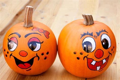 Pumpkin Face Paint