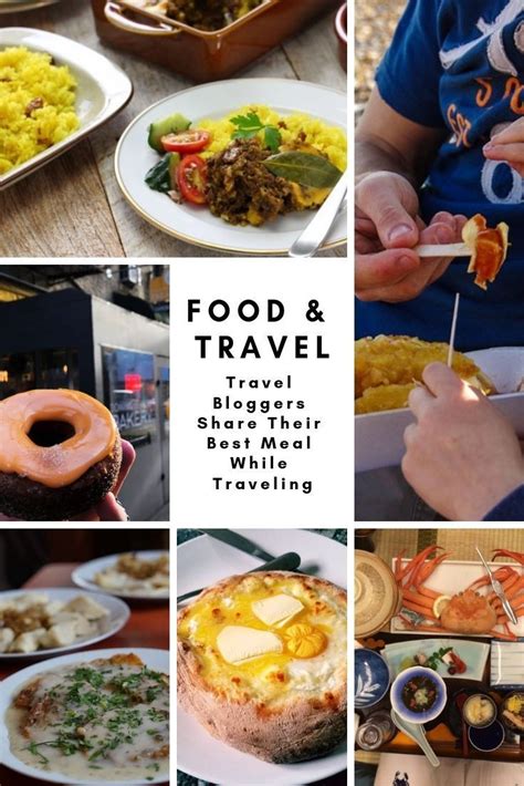 food  travel travelers share   meal  traveling part