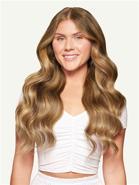 Balayage Hair Extensions | Bronde Balayage Halo® (20 Inches, 180 Grams)