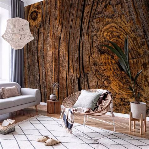 Tree Bark Wallpaper Pattern