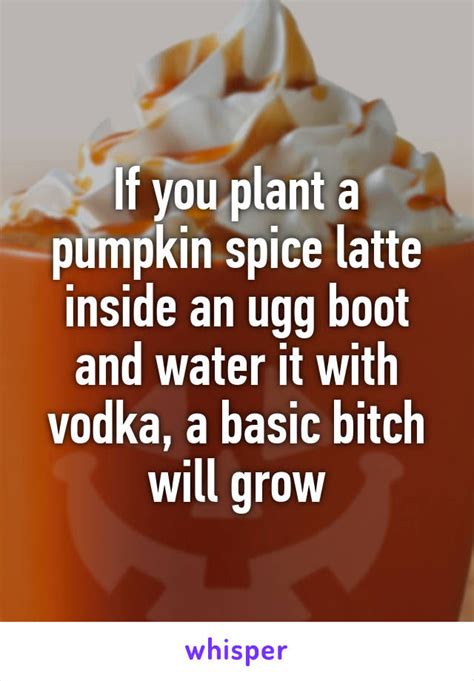 Pumpkin Spice Latte Basic Meme