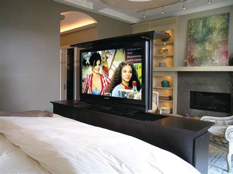 Tv In Footboard / Bedroom Bed Bedside Footboard Tv Cabinet 3d Model 10 ...