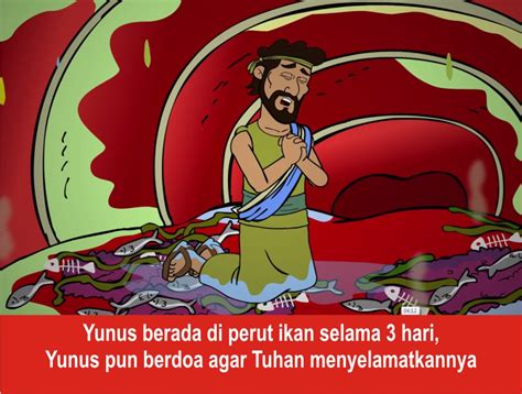 Komik Alkitab Anak: Yunus di Perut Ikan