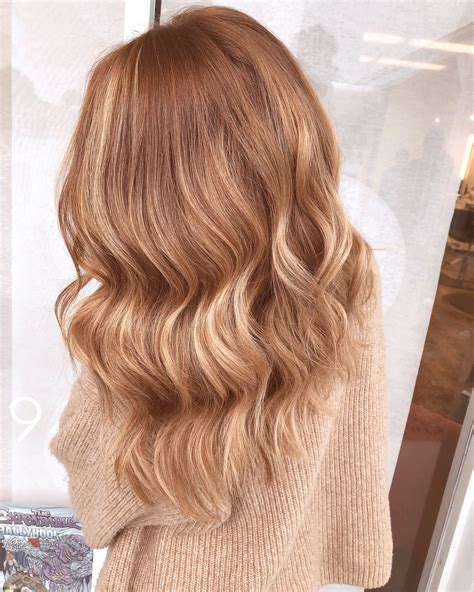 Natural red hair w/ blonde highlights | ヘアカラー, ヘア, 美