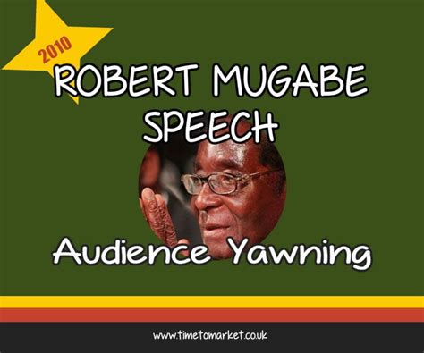 Robert Mugabe Speech Leaves Audience Yawning For 80 Minutes