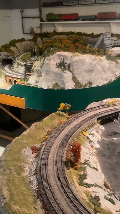 I have never seen a train set up like this before is someone’s house! # ...