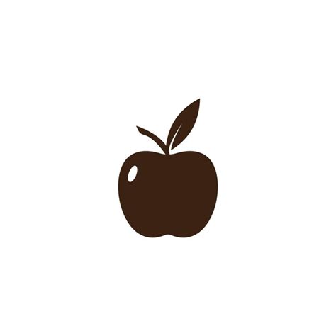 premium vector apple logo template vector illustration design