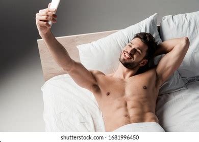 Sexy Nude Male Model Laying Back Foto Stok 81839101 | Shutterstock