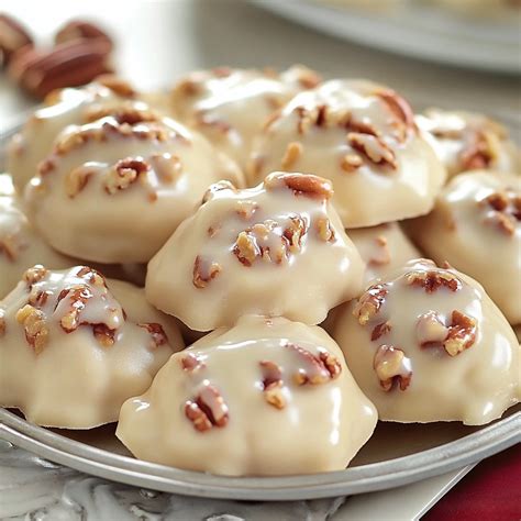 indulgent vanilla pecan pralines candy  homemade recipe
