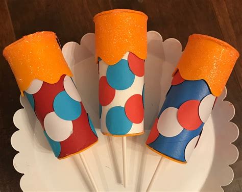 Push up Ice Cream Push Pops Orange Ice Cream Whimsical Treats - Etsy