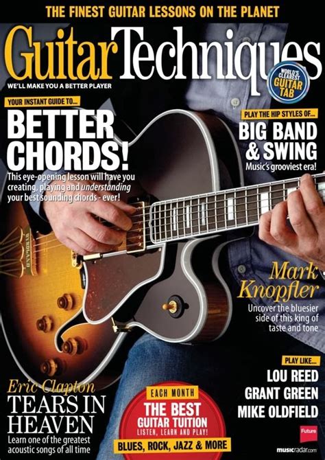 Gossip magazines covers - Life & Style weekly: Guitar Techniques - March 2014