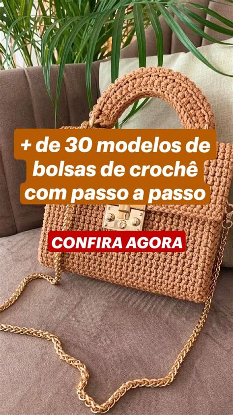 Bolsas De Crochê Passo A Passo - Veja + de 30 modelos de bolsas de crochê com passo a passo completo em ...