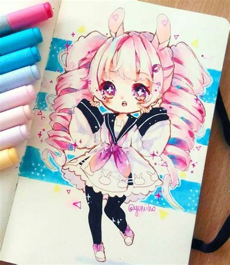 Pin by Fallenz on Illustrations & Arts | Kawaii art, Beautiful drawings ...