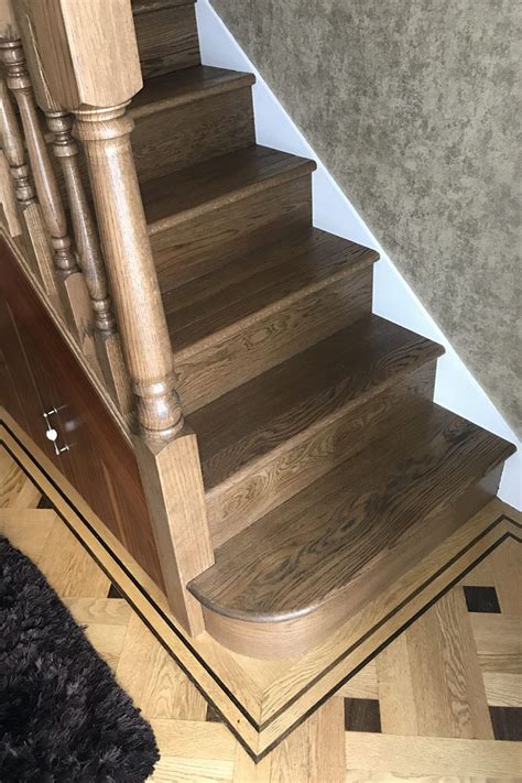 solid wood steps luxury wood flooring