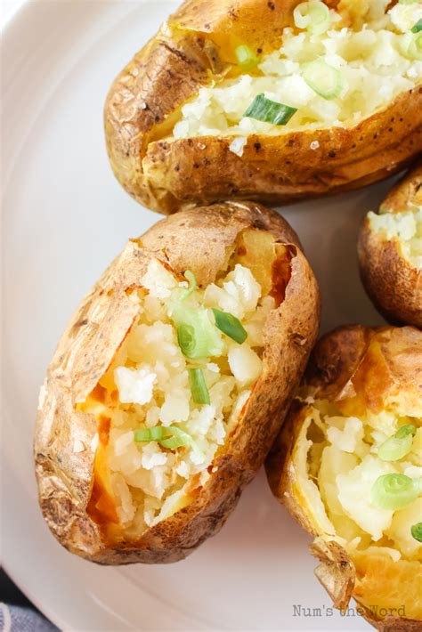 Best Oven Baked Potatoes - Num's the Word