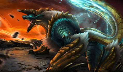 ArtStation - Zinogre, Keith Chan Kein Wah