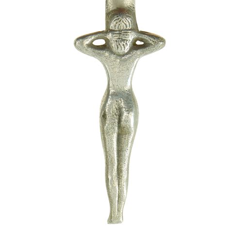 Original U.S. WWII Italian Nude Women Knife Letter Opener Set - USGI S
