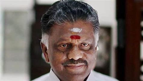 Former Tamil Nadu Chief Minister O. Panneerselvam to announce decision ...