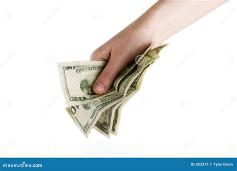 Cash in Hand stock image. Image of receive, wealth, american - 383377