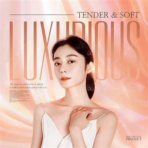 Silk Background Ladies Cosmetics Beauty Plastic Surgery Skin Care