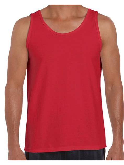 tank top men red