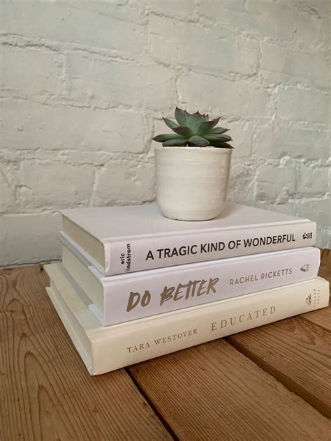 White Book Stack White Shelf Aesthetic White Themed Books - Etsy