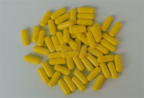 yellow drug product pill picture image