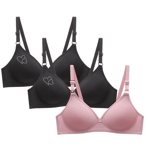 ywdj bras  women pack    size push  wirefree comfort straps