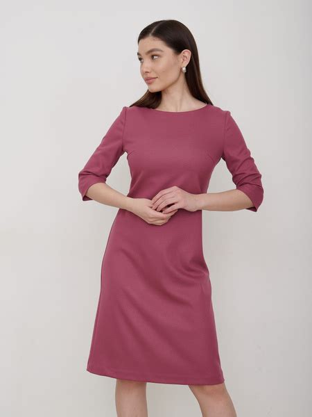 Teorema Officewear Платье GEMMA темно-розовое, Женский, На любой сезон ...