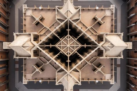 Intricate architectural design with geometric patterns 54357511 Stock