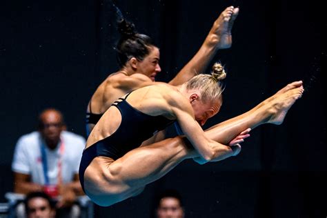 Paris Olympics: Sarah Bacon, Kassidy Cook Claim Synchro Silver for
