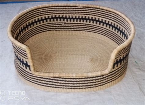 Wicker Dog Bedlarge Dog Bed Basket Woven Basket for Dog - Etsy