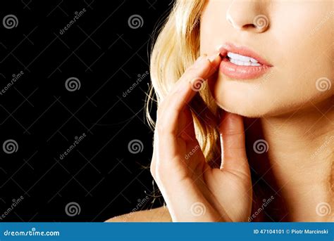 close   sensual female face stock image image  person